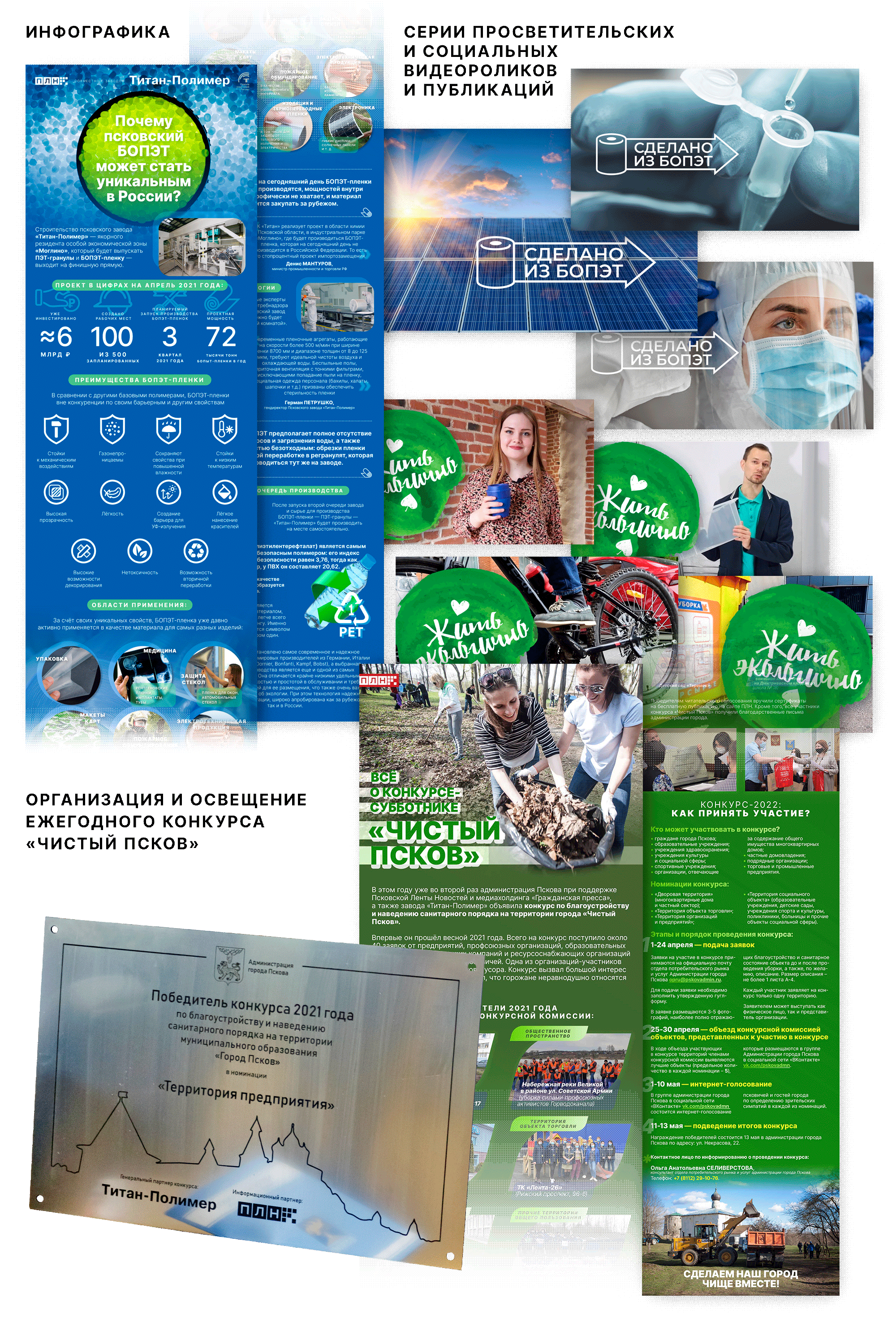 Социальный и просветительские кампании для якорного резидента ОЭЗ «Моглино» — завода «Титан-полимер»